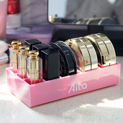 AILA 2018 New Design Acrylic Mini Makeup Organizer 9 Lattice Lipstick Nail Polish Puff Cake Household Box
AILA 2018 New Design Acrylic Mini Makeup Organizer 9 Lattice Lipstick Nail Polish Puff Cake Household Box