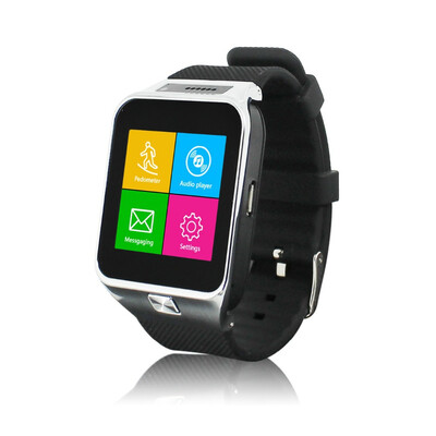 Elegance High Quality Bluetooth Smart Watch with SIM Card Slot support GSM 850/900/1800/1900 SIM Card/ Music Player/ Sedentart Remind/ FM/ Video Player/ Phonebook/ Camera/ Remote Capture/ Stop Watch
Elegance High Quality Bluetooth Smart Watch with SIM Card Slot support GSM 850/900/1800/1900 SIM Card/ Music Player/ Sedentart Remind/ FM/ Video Player/ Phonebook/ Camera/ Remote Capture/ Stop Watch