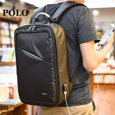 POLO mens backpack multi-function backpack can hold 15 inch computer large capacity fashion business men bag GN090-P621 black
POLO mens backpack multi-function backpack can hold 15 inch computer large capacity fashion business men bag GN090-P621 black
