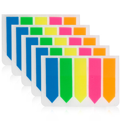 Comix D7015EC fluorescent indicator label notes stickers 5pcs 44x12mm 20 pages 2 color
Comix D7015EC fluorescent indicator label notes stickers 5pcs 44x12mm 20 pages 2 color
