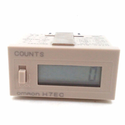 2PCS Omron H7EC-6 Electronic punch industrial counter vending machine digital counter counts when tired NO voltag with battery
2PCS Omron H7EC-6 Electronic punch industrial counter vending machine digital counter counts when tired NO voltag with battery