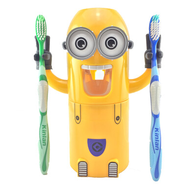 Cntomlv Bathroom Products Automatic Toothpaste Dispenser Cute Squeezers Bathroom Accessories Set Toothbrush Holder
Cntomlv Bathroom Products Automatic Toothpaste Dispenser Cute Squeezers Bathroom Accessories Set Toothbrush Holder