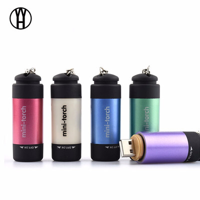 New portable Mini USB Flashlight Torch Keychain Light Waterproof Torchlight for outdoor home use Multicolor5 pieces lot
New portable Mini USB Flashlight Torch Keychain Light Waterproof Torchlight for outdoor home use Multicolor5 pieces lot