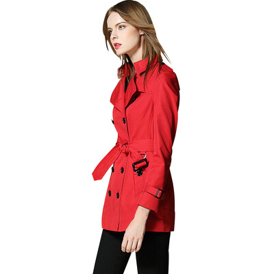 High Quality 2018 Spring Autumn Brand Design Women Trench Coat Double Breasted Casual Solid Elegant Female Overcoat Large Size
High Quality 2018 Spring Autumn Brand Design Women Trench Coat Double Breasted Casual Solid Elegant Female Overcoat Large Size