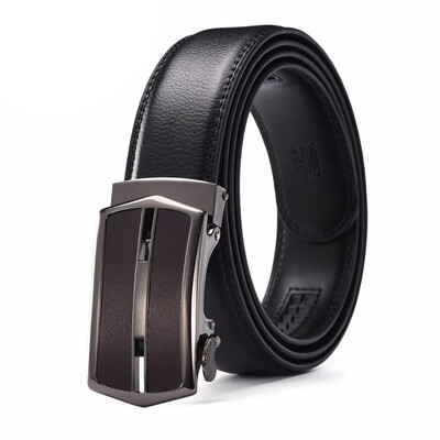 XHtang Mens Belt Genuine Leather Automatic Buckle belt For Waistband Ratchet Strap Black Leather Belt Designer Belt For Jeans Gift 
XHtang Mens Belt Genuine Leather Automatic Buckle belt For Waistband Ratchet Strap Black Leather Belt Designer Belt For Jeans Gift