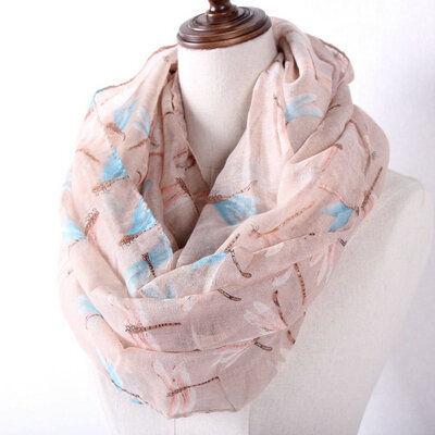 Guttavalli Women Fresh Animal Print Ring Shawl White Beige Blue Flower Stripes Loop Scarf Soft Dragonfly Lovely Infinity Scarves
Guttavalli Women Fresh Animal Print Ring Shawl White Beige Blue Flower Stripes Loop Scarf Soft Dragonfly Lovely Infinity Scarves