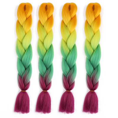 63 Colors 4 piecelot Synthetic 2T3T4T High Temperature Fiber Ombre Braiding Hair 24 inch Jumbo Braids Hair Extensions
63 Colors 4 piecelot Synthetic 2T3T4T High Temperature Fiber Ombre Braiding Hair 24 inch Jumbo Braids Hair Extensions