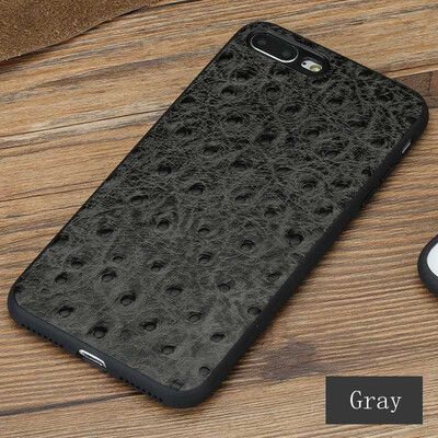 Genuine Leather Phone Case For iPhone 7 8 Plus Ostrich Texture Back Cover For X 6 6S Plus Cases
Genuine Leather Phone Case For iPhone 7 8 Plus Ostrich Texture Back Cover For X 6 6S Plus Cases