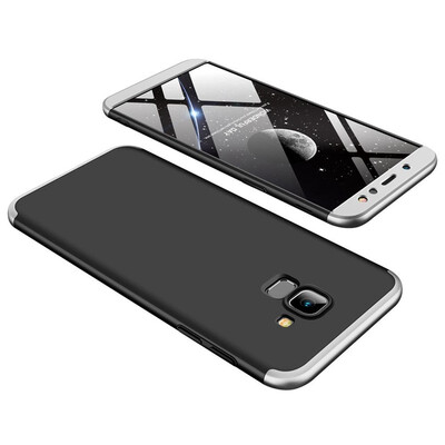 MOONCASE Three-parts structure design Full Protection Hard Plastic Combination Case for Samsung Galaxy A6 2018 Black Silver
MOONCASE Three-parts structure design Full Protection Hard Plastic Combination Case for Samsung Galaxy A6 2018 Black Silver