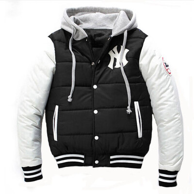 Zogaa New Autumn And Winter Mens Cotton-padded Clothes New York Yankees NY Logo Baseball Clothes
Zogaa New Autumn And Winter Mens Cotton-padded Clothes New York Yankees NY Logo Baseball Clothes