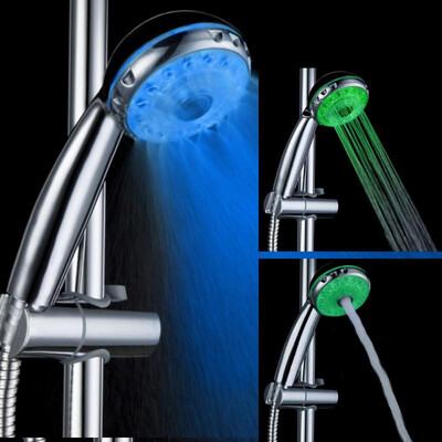 BRELONG LED Shower Head Can Adjust The Water Temperature Multi-functional Three-color Nozzle
BRELONG LED Shower Head Can Adjust The Water Temperature Multi-functional Three-color Nozzle