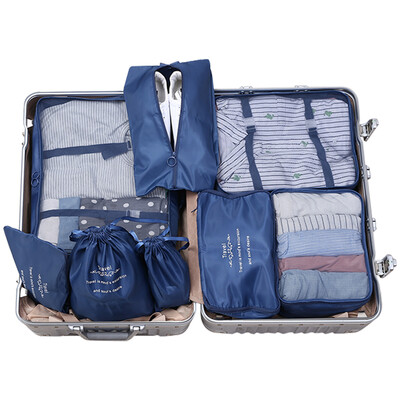 Vilscijon Victoria waterproof travel storage bag luggage sorting bag underwear storage bag wash bag suit clothing storage 8 sets of navy blue 2601
Vilscijon Victoria waterproof travel storage bag luggage sorting bag underwear storage bag wash bag suit clothing storage 8 sets of navy blue 2601