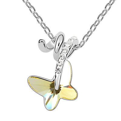Butterfly Necklaces For Women Crystal from Austrian High Quality Necklace Pendants 2018 New Arrival Fashion Jewelry 8437
Butterfly Necklaces For Women Crystal from Austrian High Quality Necklace Pendants 2018 New Arrival Fashion Jewelry 8437