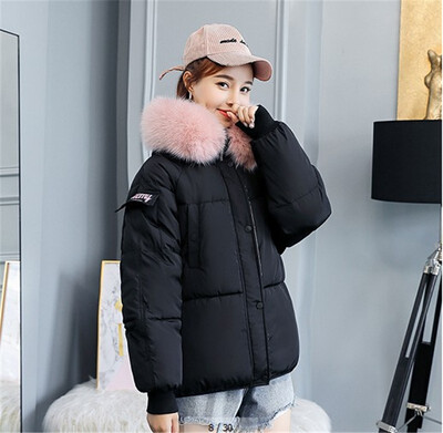 Fur Collar Large Size Cotton Coat Womens Loose Short Cotton Coat Thick Cotton Jacket 2018 Autumn&Winter New Arrival
Fur Collar Large Size Cotton Coat Womens Loose Short Cotton Coat Thick Cotton Jacket 2018 Autumn&Winter New Arrival