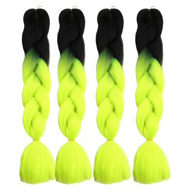 63 Colors 4 piecelot Synthetic 2T3T4T High Temperature Fiber Ombre Braiding Hair 24 inch Jumbo Braids Hair Extensions
63 Colors 4 piecelot Synthetic 2T3T4T High Temperature Fiber Ombre Braiding Hair 24 inch Jumbo Braids Hair Extensions