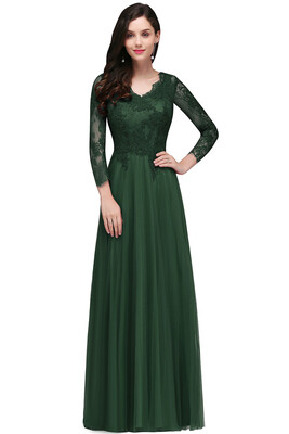 A-line Evening Prom Dress Long Prom Party Gown Formal Bridesmaid Chiffon Gown Lace Women Dresses
A-line Evening Prom Dress Long Prom Party Gown Formal Bridesmaid Chiffon Gown Lace Women Dresses