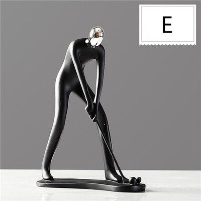 Modern minimalist resin sport figurines Living room wine cabinet resin crafts home decorations accessories
Modern minimalist resin sport figurines Living room wine cabinet resin crafts home decorations accessories