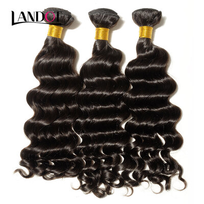 10A Unprocessed Malaysian Virgin Human Hair Weaves 4 Bundles Loose Deep Wave Curly Natural Black Can Bleach 613 Color 2 Year Life
10A Unprocessed Malaysian Virgin Human Hair Weaves 4 Bundles Loose Deep Wave Curly Natural Black Can Bleach 613 Color 2 Year Life
