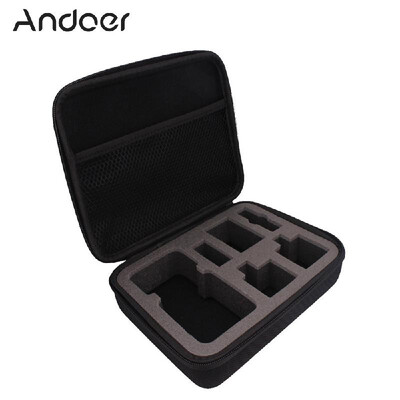 Andoer Portable Shockproof Protective Action Camera Case Bag Storage Bag for GoPro Hero4 Session And Related Accessories
Andoer Portable Shockproof Protective Action Camera Case Bag Storage Bag for GoPro Hero4 Session And Related Accessories