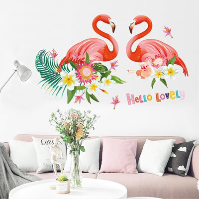 YIHOPAINTI Flamingo Wall Sticker Waterproof Wall Decor for Living Room Bedroom Bathroom Nursery Decoration
YIHOPAINTI Flamingo Wall Sticker Waterproof Wall Decor for Living Room Bedroom Bathroom Nursery Decoration