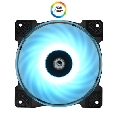 ID-COOLING DF-12025-RGB Single RGB Temperature Control Fan Recommended for DASHFLOW Water Cooling Expansion
ID-COOLING DF-12025-RGB Single RGB Temperature Control Fan Recommended for DASHFLOW Water Cooling Expansion
