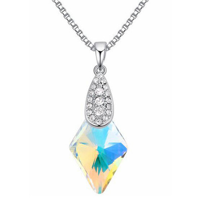 White Gold Plated Crystals From Austria Elements Pendant Necklaces Women Party Accessories Chain Collares Collection Jewelry 25287
White Gold Plated Crystals From Austria Elements Pendant Necklaces Women Party Accessories Chain Collares Collection Jewelry 25287