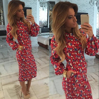 Lovaru ™ print sheath women dress full regular o-neck for casual 2015 popular new arrival hot sale
Lovaru ™ print sheath women dress full regular o-neck for casual 2015 popular new arrival hot sale