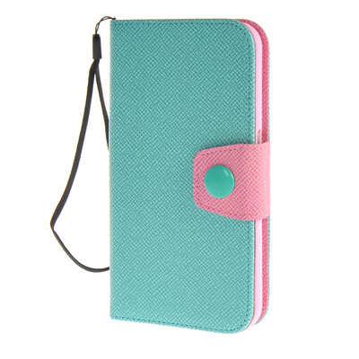 MOONCASE Samsung Galaxy S6 Case Wrist Strap Two Tone Leather Flip Wallet Card Slot Bracket Back Case Cover Mint Green Pink
MOONCASE Samsung Galaxy S6 Case Wrist Strap Two Tone Leather Flip Wallet Card Slot Bracket Back Case Cover Mint Green Pink