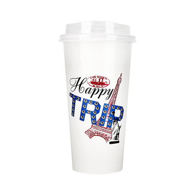 OTOR 465ml560ml Paper Cup Disposable Tableware For Summer Icy Beverages Cold&Hot Tea Milk Coffee Happy Trip 100pcs
OTOR 465ml560ml Paper Cup Disposable Tableware For Summer Icy Beverages Cold&Hot Tea Milk Coffee Happy Trip 100pcs