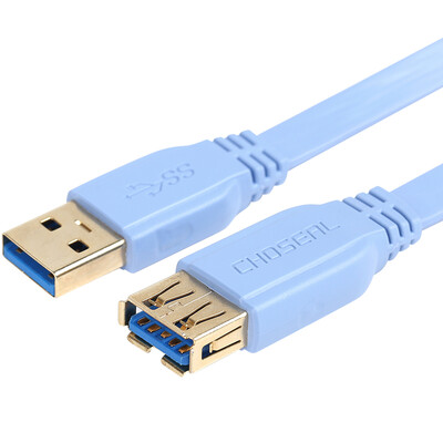 Auburn CHOSEAL QC5303 USB20 A MB M high-quality flat high-speed ultra-thin print data cable 15 m
Auburn CHOSEAL QC5303 USB20 A MB M high-quality flat high-speed ultra-thin print data cable 15 m