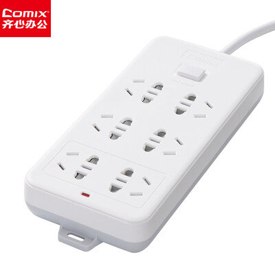Coix Comix 6-bit combination hole 5 m new GB standard plug control switch socket plug plug-in board wiring board row plug tow board PC-6051
Coix Comix 6-bit combination hole 5 m new GB standard plug control switch socket plug plug-in board wiring board row plug tow board PC-6051