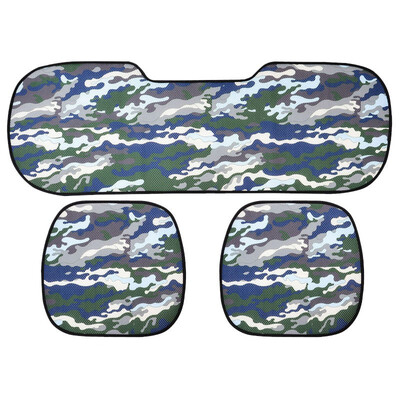 KAWOSEN Car Seat Cushion Universal Fit Camouflage Style 3D Cellular Technology Blue Seat Covers Car Seat Protector 3pcs
KAWOSEN Car Seat Cushion Universal Fit Camouflage Style 3D Cellular Technology Blue Seat Covers Car Seat Protector 3pcs