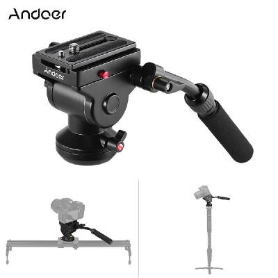 Andoer Video Camera Tripod Action Fluid Drag Pan Head Hydraulic Panoramic Photographic Head for Canon Nikon Sony DSLR Camera Camco
Andoer Video Camera Tripod Action Fluid Drag Pan Head Hydraulic Panoramic Photographic Head for Canon Nikon Sony DSLR Camera Camco