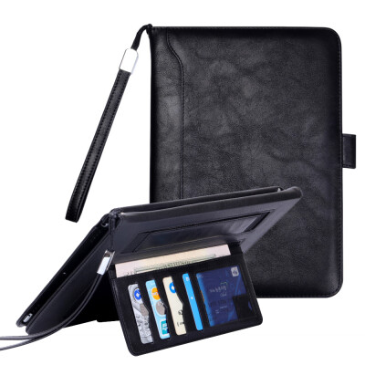 

9,7 дюймов Кожа Flip Стенд Tablet Case для iPad air 1/air 2 9,7 '', тонкий чехол с документ карты карман для Apple iPad 5, 6
