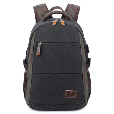 2018 New Canvas Double Shoulder Bag Male Leisure College Student Bag USB Charging Backpack Men Travel Laptop Bag
2018 New Canvas Double Shoulder Bag Male Leisure College Student Bag USB Charging Backpack Men Travel Laptop Bag