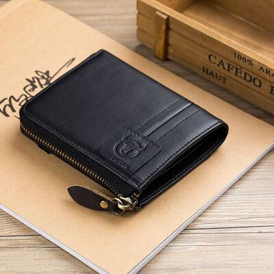 BULLCAPTAIN 2018 New Arrival Genuine Leather Men Wallet Zipper Male Short Coin Purse Brand High Quality wallet Vintage Wallet
BULLCAPTAIN 2018 New Arrival Genuine Leather Men Wallet Zipper Male Short Coin Purse Brand High Quality wallet Vintage Wallet