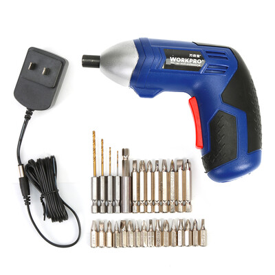 Wankebao WORKPRO W004513N 36V lithium battery rechargeable screwdriver multi-purpose screwdriver electric screwdriver with plastic box 30 sets of sets of power tools
Wankebao WORKPRO W004513N 36V lithium battery rechargeable screwdriver multi-purpose screwdriver electric screwdriver with plastic box 30 sets of sets of power tools