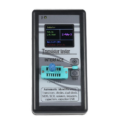 Tools Multi-functional Transistor Tester 128160 TFT Color Display Diode Thyristor Capacitance Resistor Inductance MOSFET ESR LCR
Tools Multi-functional Transistor Tester 128160 TFT Color Display Diode Thyristor Capacitance Resistor Inductance MOSFET ESR LCR