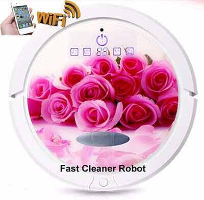 Romantic Rose Colour WIFI Smartphone App Control Newest Coming Wet And Dry Robotic Vacuum Cleaner For Home QQ6 With Water Tank
Romantic Rose Colour WIFI Smartphone App Control Newest Coming Wet And Dry Robotic Vacuum Cleaner For Home QQ6 With Water Tank