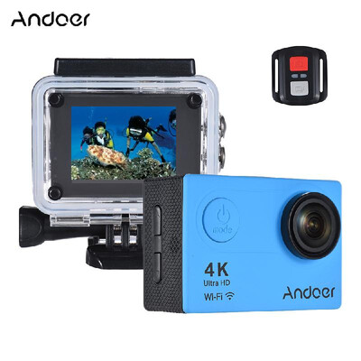 Andoer AN6000 4K 16MP WiFi Action Sports Camera 1080P Ultra HD with Remote Control 2" LCD 170¡ã Wide Angle Lens Support 4X Zoom D
Andoer AN6000 4K 16MP WiFi Action Sports Camera 1080P Ultra HD with Remote Control 2" LCD 170¡ã Wide Angle Lens Support 4X Zoom D