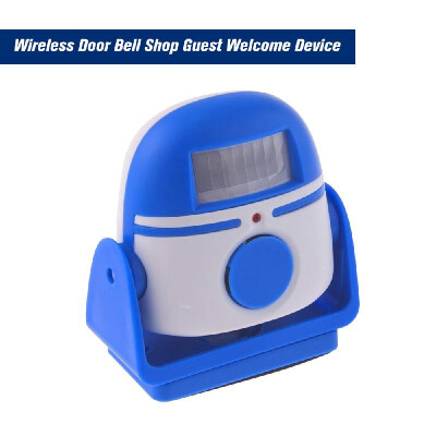 Wireless Door Bell Shop Guest Welcome Device Infrared Motion Sensor Home Anti theft Alarm
Wireless Door Bell Shop Guest Welcome Device Infrared Motion Sensor Home Anti theft Alarm