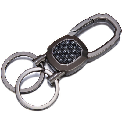 JOBON Zhongyin key chain ring car key chain chain double ring spring waist hanging ZB-8719B black nickel
JOBON Zhongyin key chain ring car key chain chain double ring spring waist hanging ZB-8719B black nickel