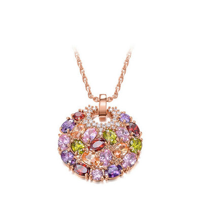 Yoursfs® 18K Rose Gold Plated Multi Crystal Plate Necklace Women Fashion Pendant Jewelry
Yoursfs® 18K Rose Gold Plated Multi Crystal Plate Necklace Women Fashion Pendant Jewelry