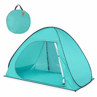 Lixada Automatic Pop Up Beach Tent Sun Shelter Cabana for 2-3 Person UPF50 UV Protection Beach Shade
Lixada Automatic Pop Up Beach Tent Sun Shelter Cabana for 2-3 Person UPF50 UV Protection Beach Shade