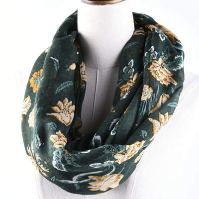Guttavalli Women Fashion Flowers Viscose Ring Scarf Soft Summer Chevron Loop Shawl Romantic Stripes Geometric Floral Infinity Scar
Guttavalli Women Fashion Flowers Viscose Ring Scarf Soft Summer Chevron Loop Shawl Romantic Stripes Geometric Floral Infinity Scar