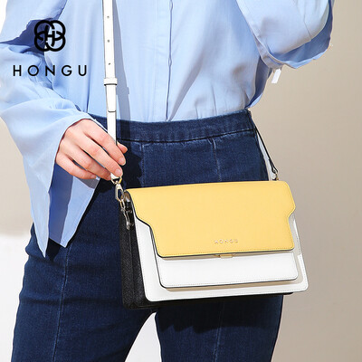 Red Valley bag female cowhide color matching one shoulder slung small square bag H5121034 light yellow
Red Valley bag female cowhide color matching one shoulder slung small square bag H5121034 light yellow