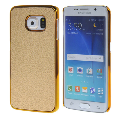 MOONCASE Litchi Skin Gold Chrome Hard Back Case Cover for Samsung Galaxy S6 Edge Gold
MOONCASE Litchi Skin Gold Chrome Hard Back Case Cover for Samsung Galaxy S6 Edge Gold