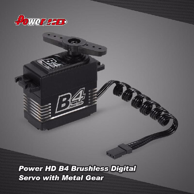 Power HD B4 25KG High Torque Brushless Digital Servo with Metal Gear for 3DF3A RC Airplane Car Helicopter
Power HD B4 25KG High Torque Brushless Digital Servo with Metal Gear for 3DF3A RC Airplane Car Helicopter