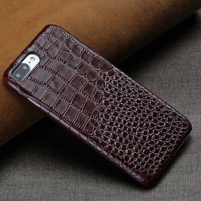 Genuine Leather Phone Case For iPhone 7 8 Plus Crocodile Texture Back Cover For X 6 6S Plus Cases
Genuine Leather Phone Case For iPhone 7 8 Plus Crocodile Texture Back Cover For X 6 6S Plus Cases