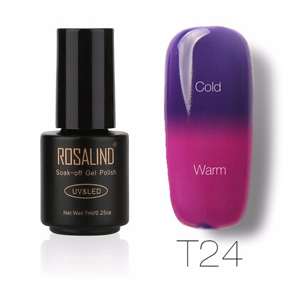 ROSALIND Gel 1S 7ML Temperature changing Chameleon Gel Nail Polish Top Base Coat Needed poly gel Semi Permanent primer for nails 
ROSALIND Gel 1S 7ML Temperature changing Chameleon Gel Nail Polish Top Base Coat Needed poly gel Semi Permanent primer for nails